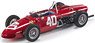 156 Dino 1961 4th Position Monaco GP No,40 Wolfgang Von Trips (Engine Hood Detachable) (Diecast Car)
