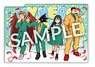 My Hero Academia Party Time ! 3 Pocket Clear File C (Tsuyu & Tokoyami & Endeavor & Hawks) (Anime Toy)