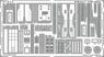 Photo-Etched Parts for A-10C Thunderbolt II Exterior (for Platz/Italeri) (Plastic model)