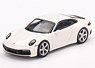 Porsche 911 (992) Carrera S White (LHD) (Diecast Car)