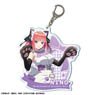 [The Quintessential Quintuplets the Movie] Big Acrylic Key Ring Design 02 (Nino Nakano) [Especially Illustrated] (Anime Toy)