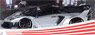 LB-SILHOUETTE WORKS LBWK 700 GT EVO Matte Pearl Sliver (ミニカー)