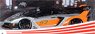 LB-SILHOUETTE WORKS LBWK 700 GT EVO Pearl Sliver / Orange (ミニカー)
