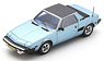 Fiat Bertone X1/9 1983 - Metallic blue (Diecast Car)