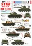 Tanks & AFVs in Cuba # 2. T-34/85, IS-2M, T-54A, T-55, T-55A, T-62A, ZSU-57-2, BRDM-2 (9P122). (Plastic model)