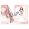 The Quintessential Quintuplets Clear File Itsuki Nakano Wedding Dress Ver. (Anime Toy)