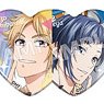 [Heroines Run the Show: The Unpopular Girl and the Secret Task] Heart Type Can Badge (Set of 12) (Anime Toy)