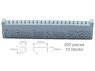 Screw 0.60mm + Nut 1.00 x 1.16mm (200 Pieces) (Plastic model)