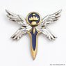 Code Geass Lelouch of the Rebellion Suzaku`s Knight Certificate Metal Badge (Anime Toy)
