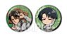 Attack on Titan Can Badge Set Basking in the Sun Ver. Levi (Anime Toy)