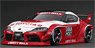 LB-WORKS TOYOTA SUPRA (A90) White/Red (ミニカー)