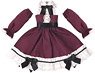 PNS Rosalind Dress Set (Raspberry) (Fashion Doll)