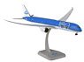 Boeing 787-10 KLM Royal Dutch Airlines [100th] Wifi Antenna w/Landing Gear, Stand (Pre-built Aircraft)