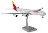 A340-600 Iberia Airlines w/Landing Gear, Stand (Pre-built Aircraft)