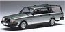 Volvo 240 Polar 1988 Metallic Gray (Diecast Car)