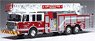 スミール 105 はしご車 2015 アーリントン消防署 (ミニカー)