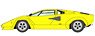 Lamborghini Countach LP5000S 1982 Yellow (Diecast Car)