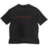Dragon Ball Red Ribbon Army Big Silhouette T-Shirt Black L (Anime Toy)