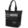 Dragon Ball Capsule Corporation Functional Tote Bag Black (Anime Toy)