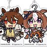 Uma Musume Pretty Derby Acrylic Strap -Together with a Stuffed Animal- (Set of 8) (Anime Toy)
