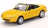 Mazda Miata MX-5 (NA) Sunburst Yellow (LHD) (Diecast Car)