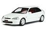 Honda Civic Type R (EK9) 1997 (White) (Diecast Car)