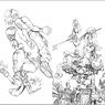 キングダム ハーツ ポストカードセット Illustrated by TETSUYA NOMURA Aタイプ (キャラクターグッズ)