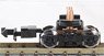 [ 6690 ] Power Bogie Type DT50U3 (Black Bogie Frame, Black Wheels) (1 Piece) (Model Train)
