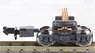 [ 6694 ] Power Bogie Type DT56A (Black Bogie Frame, Black Wheels) (1 Piece) (Model Train)