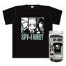 Spy x Family Bottle T-Shirt A Cool Ver. (Black) (Anime Toy)