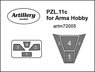 Masking Sheet for PZL P.11C (for Arma Hobby) (Plastic model)