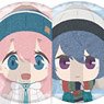 Laid-Back Camp Fuwaponi Series Mat Can Badge Set Casual Wear Ver. (Anime Toy)