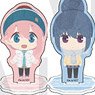 Laid-Back Camp Fuwaponi Series Acrylic Stand Complete Box (Set of 12) (Anime Toy)