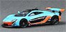 McLaren P1 GTR Light Blue / Orange (Diecast Car)