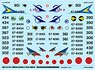 JASDF F-4EJ/RF-4E `Squadron Insignias & Serial Numbers` (Decal)