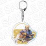 Detective Conan: Zero`s Tea Time Acrylic Key Ring Pale Tone Series Toru Amuro & Halo (Anime Toy)