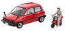 TLV-N272a Honda City R (Red) 1981 w/Motocompo (Diecast Car)