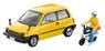 TLV-N272b Honda City R (Yellow) 1981 w/Motocompo (Diecast Car)
