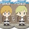 Attack on Titan Trading Can Badge (One Night Werewolf Collabo Pixel Art Ver.) (Set of 8) (Anime Toy)