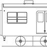 1/80(HO) Hanshin Type 5201 Kit (Single Side Cab) (Unassembled Kit) (Model Train)
