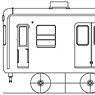 1/80(HO) Kotoden Type 1060 Kit (#1061, #1062) (Unassembled Kit) (Model Train)