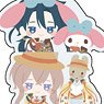 Acrylic Key Ring [Bungo to Alchemist x Sanrio Characters] 01 (Mini Chara) (Set of 10) (Anime Toy)