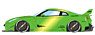 LB-Silhouette WORKS GT 35GT-RR ブライトパールグリーン (ミニカー)