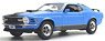 フォード マスタング マッハ1 1970 ブルー (ミニカー)
