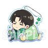 Attack on Titan Gyao Colle Acrylic Key Ring Levi (Anime Toy)