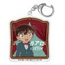 Detective Conan Cafe Poirot Series Acrylic Key Ring Conan Edogawa (Anime Toy)