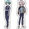 Acrylic Key Ring [Wind Boys!] 02 B (Graff Art) (Set of 9) (Anime Toy)