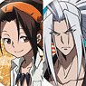 Shaman King Japanese Paper Style Can Badge (Set of 8) (Anime Toy)