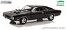 Artisan Collection - 1970 Dodge Charger with Blown Engine - Black (ミニカー)