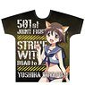 501st Joint Fighter Wing Strike Witches: Road to Berlin Full Graphic T-Shirt [Yoshika Miyafuji] (Anime Toy)